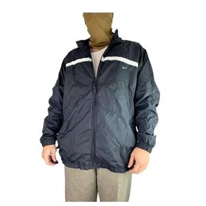 Vintage Y2K Nike Silver Tag Windbreaker Jacket
